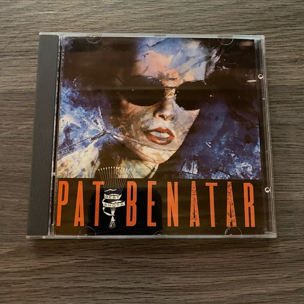 Pat Benatar CD - Black and Orange Cover